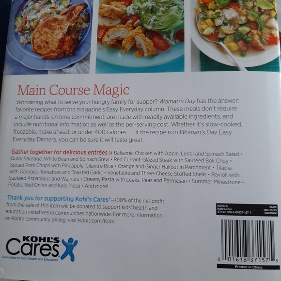 "Easy Everyday Dinners" Cooking Book - Picture 2 of 5